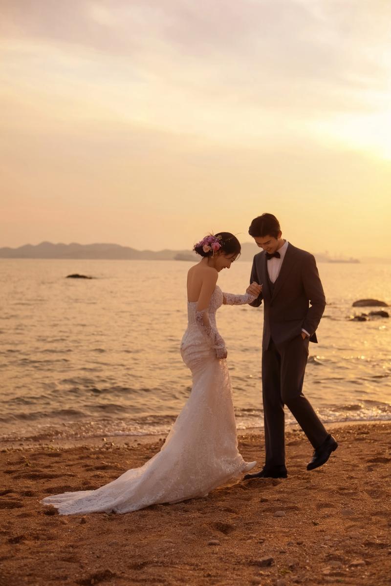 室内婚纱照的创意与魅力